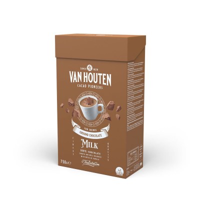 Van Houten horká čokoláda mléčná 750 g